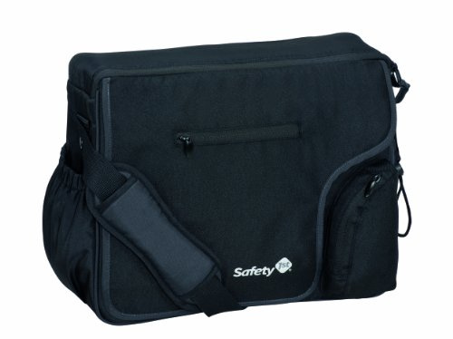 Safety 1st 16339600 - Mod'Bag, praktische Wickeltasche, mit vielen Fächern und Wickelunterlage, schwarz