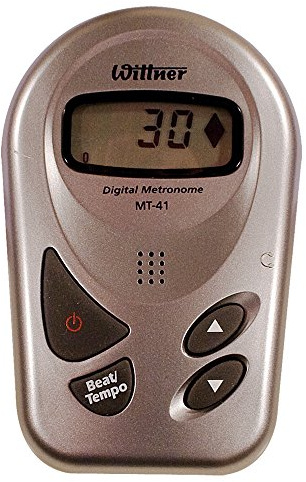 METRONOMO ELECTRONICO - Wittner (MT/41) (Digital) (Tipo Tarjeta) (Color Plata)