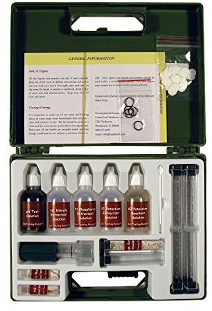 Luster Leaf Products 1663 80 Professional Soil Test Kit, Green