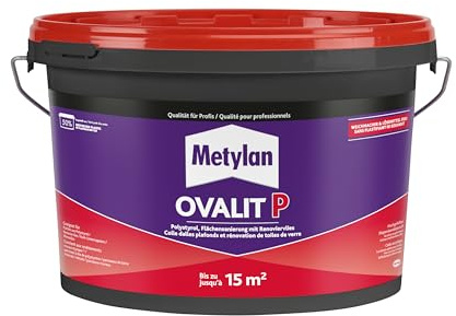 Metylan Styroporkleber, Montagekleber für Decken & Isolierplatten, Dekor Materialien aus Styropor & Untertapeten, sehr hohe Kleb- und Füllkraft, 1x 4,5kg