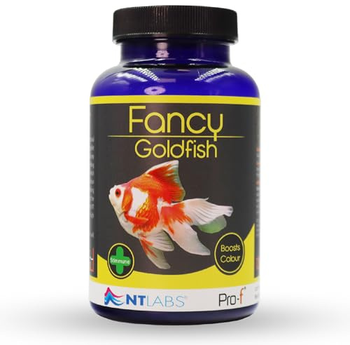 NT Labs Pro-f Fancy Goldfish Sinking Fish Food Pellets (130g)