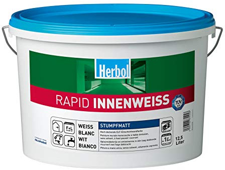 Herbol Innenweiss Rapid Nassabriebklasse 2 12,500 L