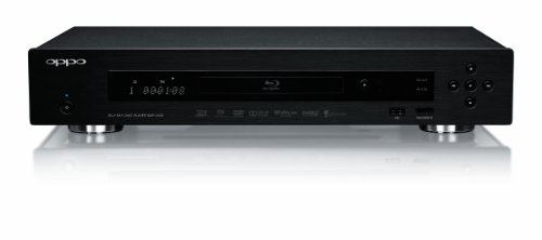 Oppo BDP103D 3D Blu Ray Player Black With Multi Region Board Fitted (R)