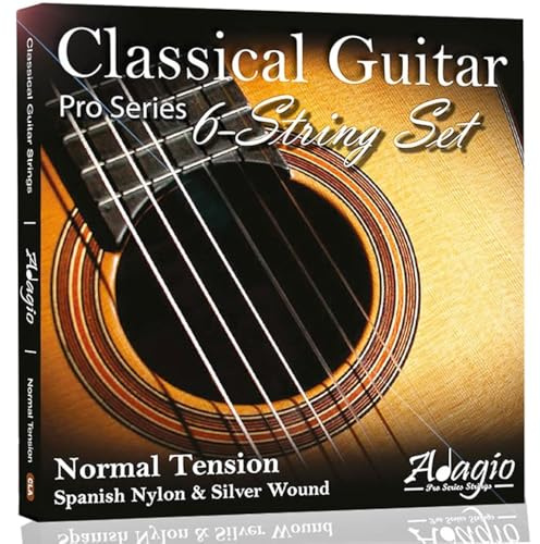 Adagio - corde serie Pro, per chitarra classica e flamenca, tensione normale, in nylon