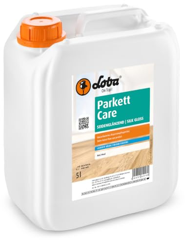 Loba Lobacare ParkettCare Parkettglanz Dispersionspflegemittel, 5 Liter