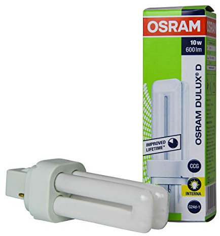 Osram Dulux D 10 W/827 Lampada fluorescente compatta
