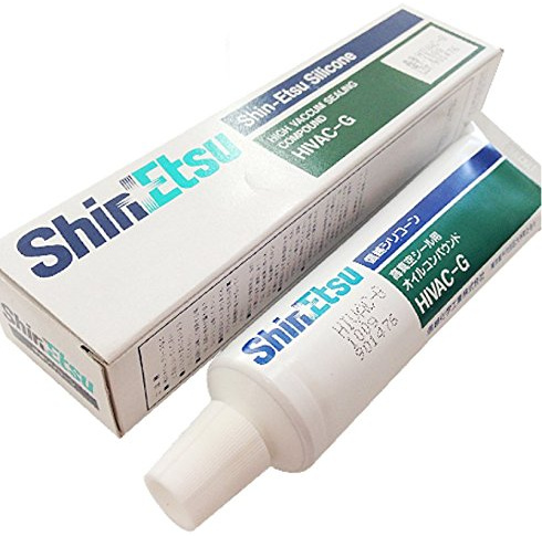 ShinEtsu Silicone Grease High Vacuum Sealing Compound HIVAC-G 100g