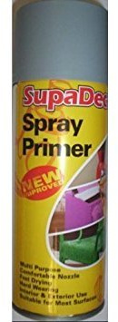 3 x SupaDec Spray PRIMER - Grey Undercoat - 400ml