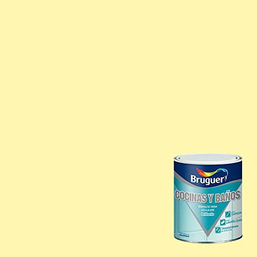 ESMALTE AZULEJOS BRUGUER AMARILLO LIMON 750 ML