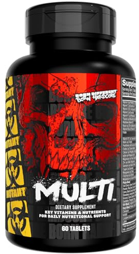 MUTANT Multi - High Potency Vitamins with 75+ Ingredients | Specifically Formulated for Heavy Lifting | 60 Tablets