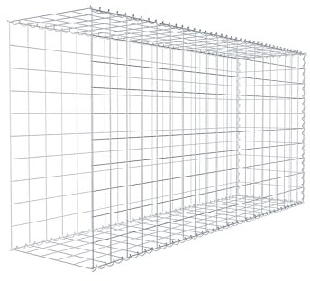 GABIONA De Culture Maille Gabion Pierre typ2 Panier 200 x 100 x 50 cm, 10 x 10 cm de gabions
