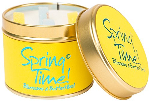 Lily Flame Scented Candle in Tin - Spring Time