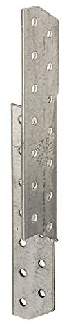 Alberts 837433 Sparren-Pfettenanker | links | sendzimirverzinkt | 32 x 32 x 210 mm | 100er Set