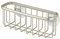 iDesign Axis Portaoggetti da Lavandino a Ventosa, Metallo, Beige, 16.5x6.5x6.5 cm