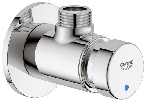 GROHE Eurosmart CT, Selbstschlussarmatur für den Waschtisch (Aufputz, automatische Wasserabschaltung, robuste Metallausführung, hygienische Bedienung), chrom, 36267000
