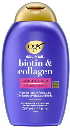 Organix - Acondicionador densamente y Biotin y colágeno llenos - 13 oz.