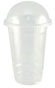 Take Away Supplies LTD 20 oz Clear PET Smoothy Cup with Domed lid x 50