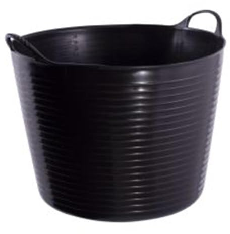 Tubtrugs SP42GBK Flexible Black Gorilla Large 38 Liter/10 Gallon Capacity