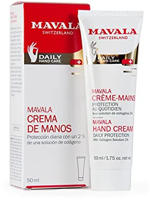 Mavala | Crema de Manos Hidrante | Protección Diaria con Colágeno | Crema para Manos Secas o Dañadas | 50 ml
