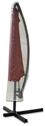 Fachhandel Plus Hülle, Schutzhaube, Schutzhülle für Alu Ampelschirm 300cm transparent