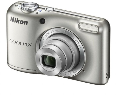Nikon Coolpix L27 Appareil photo numérique compact 16,1 Mpix Ecran 2,7 Zoom optique 5x Argent