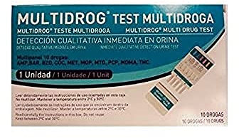 Test Drogas Multidrog 10 Parametros Orin