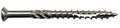 Beko Terrassen-Ornament Edelstahl Schraube (C1) 5 x 70 mm mit Bohrspitze, 1 Stück, 10185070