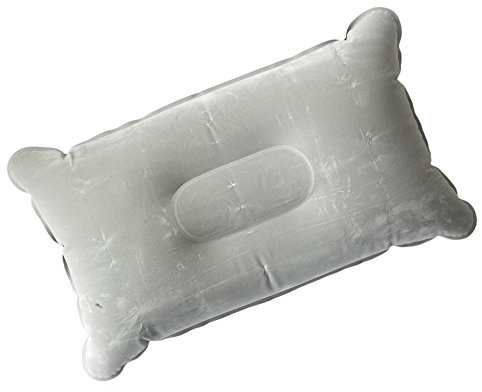 Korbond Aufblasbares Reisekissen 19 cm grau