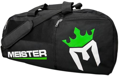 Meister Belüftete Convertible Duffel-/Rucksack-Sporttasche – Ideales Handgepäck