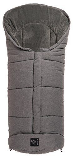 Kaiser Kinderwagenfußsack Jooy Melange anthrazit Melange