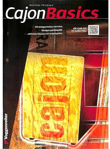 Logistikzentrum Voggenreiter Verlag GmbH Cajon Basics - arrangiert für Cajon - mit Online Audio [Noten/Sheetmusic] Komponist: PHILIPZEN Matthias