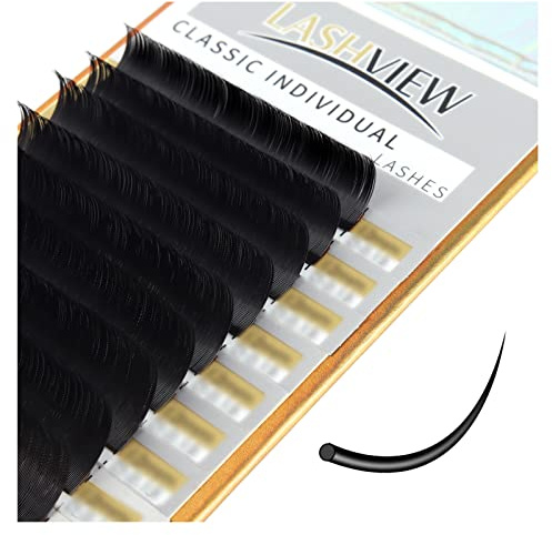 0.10 D Mixed 8-15 mm Silk Eyelash Extension 100% Handmade Artificial Eye Eyelashes