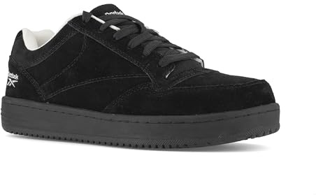Reebok Work RB1910 Mens Soyay Safety Toe Skateboard Work Shoe Black, 12 Wide