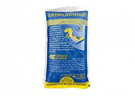 Super plastifiant pour béton et mortier 5.5 Kg Incolore - MATPRO