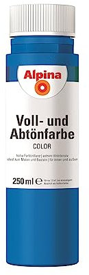 Alpina COLOR Voll- und Abtönfarbe Royal Blue 250ml seidenmatt