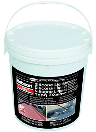 SILICONE LIQUIDO RUBSON IMPERMIABILIZZANTE BIANCO ROSSO NERO GRIGIO 5 KG