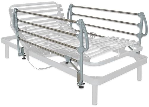 Ventadecolchones - Barandilla de Cama Articulada (Juego de 2 barandillas)