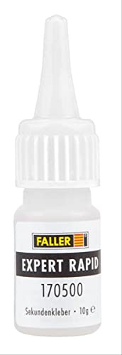Faller 170500 Expert Rapid Sekundenkleber 10 g für Modellbau und Modelleisenbahn