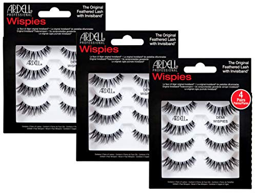 ARDELL Professional Natural Multipack - Demi Wispies Black by Ardell, Pack of 3