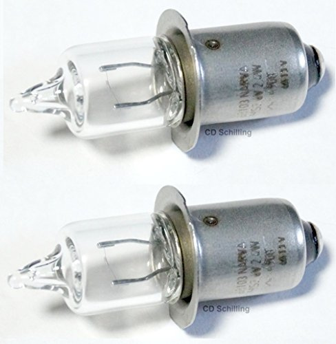 Narva 2 stycken halogen HS3 miniatyrlampa/glödlampa; 6 V/2,4 W/0,4 A/PX 13,5 s