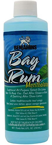Benjamins Bay Rum mentholated