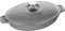 Staub Fuente Ovalada con Tapa, Hierro Fundido, Gris Grafito, 23 cm