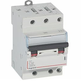 Disjoncteur DX³6000-3P - 32A - 400V~ - Courbe C - vis/vis