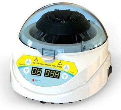 Gowe Mini-10K+ Mini vitesse de centrifugeuse : 3000 tr/min – 10000 tr/min (étape 1000 tr/min)