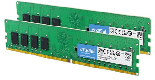 Crucial RAM 8GB Kit (2x4GB) DDR4 2400MHz CL17 Desktop Memory CT2K4G4DFS824A