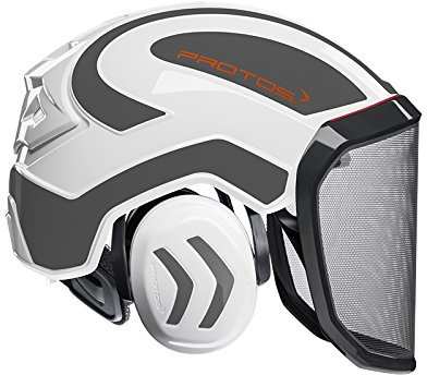 Protos Integral Forest - Forsthelm (weiß/grau) F39