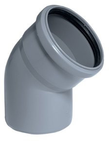 Bogen HT-Rotstrich DN 100 87 Grad