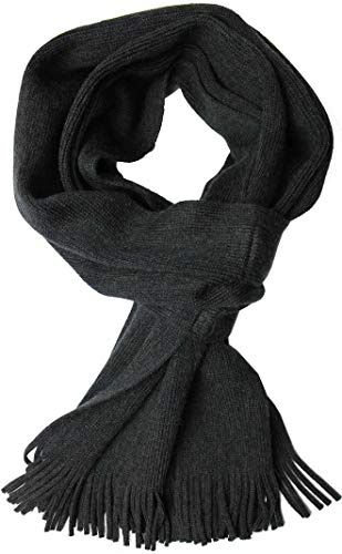 Rotfuchs Strickschal einfarbig modisch 100% Wolle feinstrick (Merino)