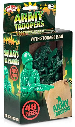 Tropas del Ejército - conjunto de 48 figuras de plástico