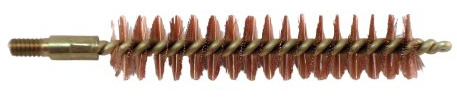 Pro-Shot Products Chamber Brush – .38/.357 Bronze, Brass Core, Looped End, #8-32 Threads, Extended Length for Pistol Chambers & Revolver Cylinders, Solvent-Safe, Made in USA
